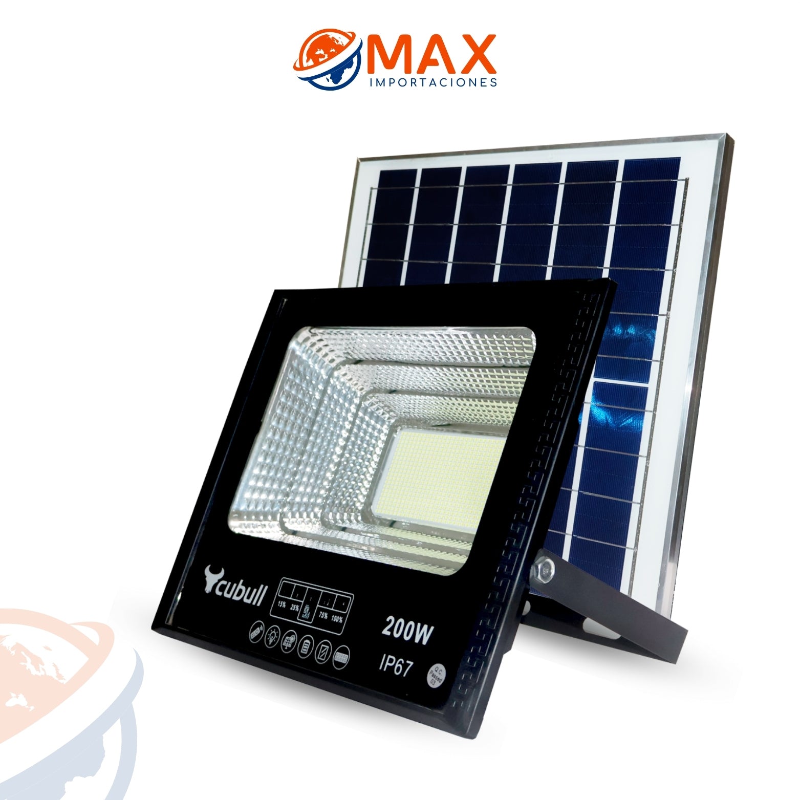 REFLECTOR SOLAR DE 200W